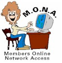 M.O.N.A - Members Online Network Access